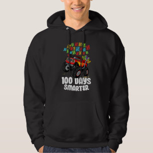 100th Day Of School Monster Truck 100 Smarter_2 Hoodie