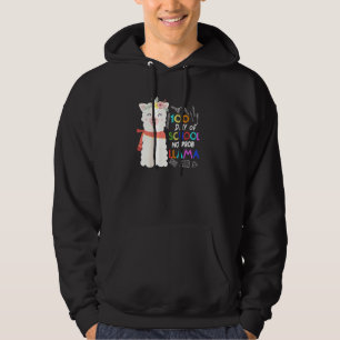 100th Day Of School No Prob Llama 100th Day Pul Hoodie