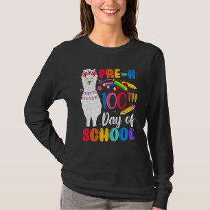 100th Day Of School No Prob Llama Happy 100th Day T-Shirt