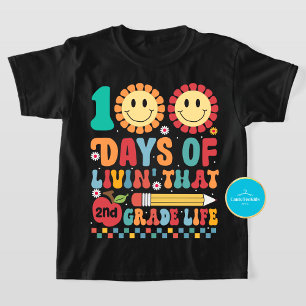 100th Day Of School Second Grade T-Shirt