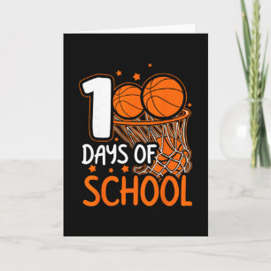 100th Day Of School Sketll Kids 100 Days Of School Card