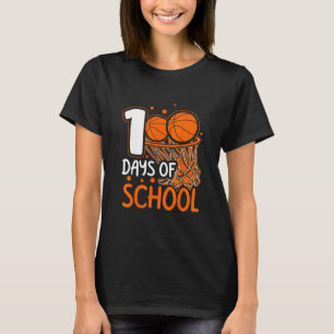 100th Day Of School Sketll Kids 100 Days Of School T-Shirt