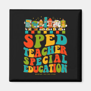 100th Day Of School Sped Teacher Special Education Magnet