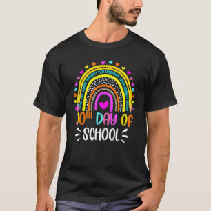 100th Day Of School Teacher 100 Days Smarter Boho T-Shirt