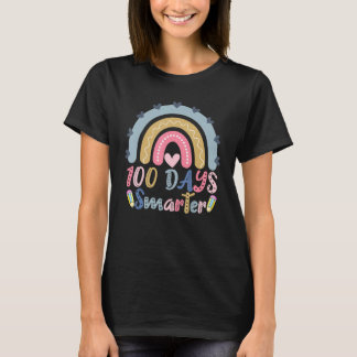 100th Day Of School Teacher Happy 100 Days Smarter T-Shirt