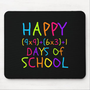 100th Day Of School Teacher Kids 100 Days Math For Mouse Pad