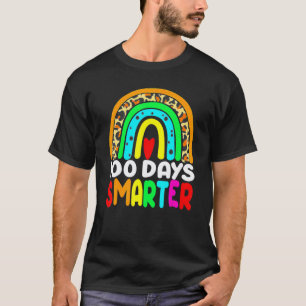 100th Day Of School Teacher Student 100 Days Smart T-Shirt