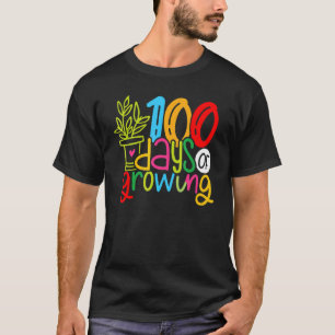100th Day of School Teacher Student Cute 100 Days T-Shirt