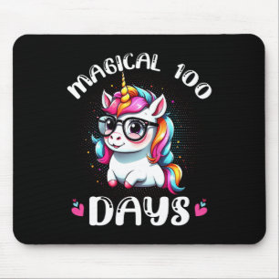 100th Day Of School Teacher Student Magical 100 Da Mouse Pad
