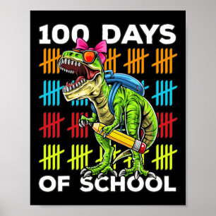 100th Day Of School Teachers 100 Days 3  Poster