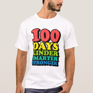 100Th Day Of School Teachers Child Youth Happy Fun T-Shirt