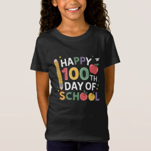 100th Day of School Teachers Happy 100 Days T-Shirt