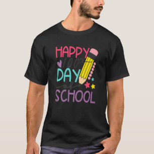 100th Day of School Teachers Kids Child Happy 100 T-Shirt