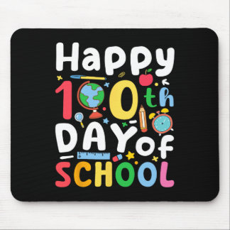 100th Day Of School Teachers Kids Girls Boys Happy Mouse Pad