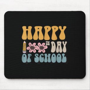 100th Day Of School Teachers Student Happy 100 Day Mouse Pad