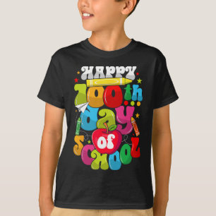 100th Day Of School Teachers Student Happy 100 Day T-Shirt