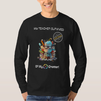 100th Day of School Teachers Students Family Happy T-Shirt