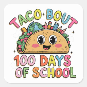 100th Day School Sticker