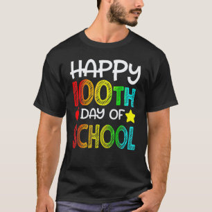 100th Day Student Kids Happy 100 Days Of School Te T-Shirt