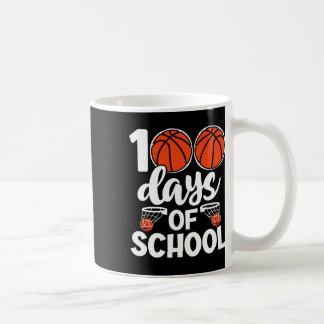 100th Days Of School Bysketbyll Kids Boys Novelty  Coffee Mug