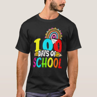 100th Days of School Teacher Kids - 100 Days Smart T-Shirt