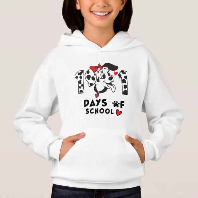 101 Days Of School Dalmatian Dog funny (Front)