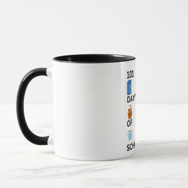 "101 Days Of School Left" Mug (Left)