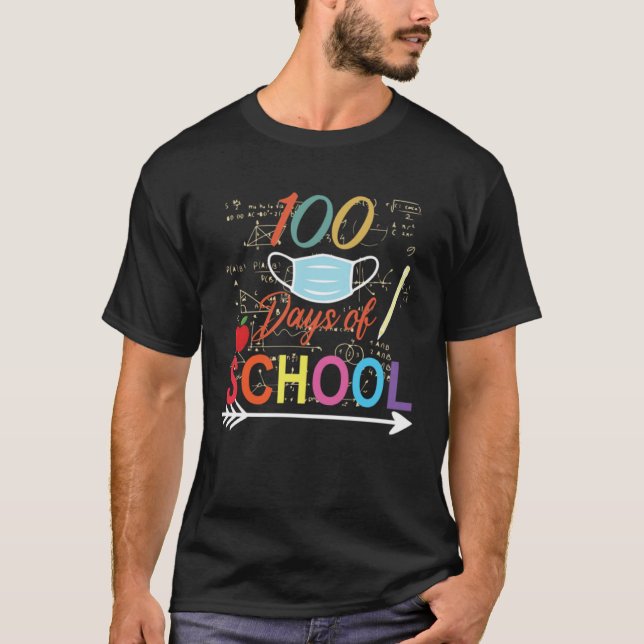 101 Days Of School Teachers Kids T-Shirt (Front)