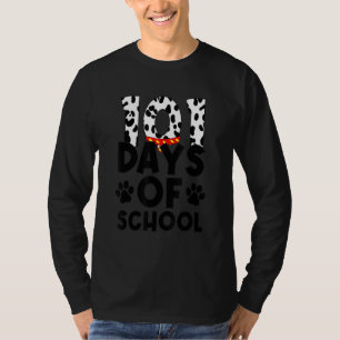 101 Days Of School Today Tee Funny Pet  Dalmatian
