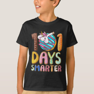 101 Days Smarter 101st Day School Dabbing Unicorn  T-Shirt