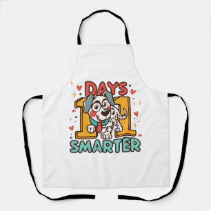 101 Days Smarter Dalmatian Dog Apron