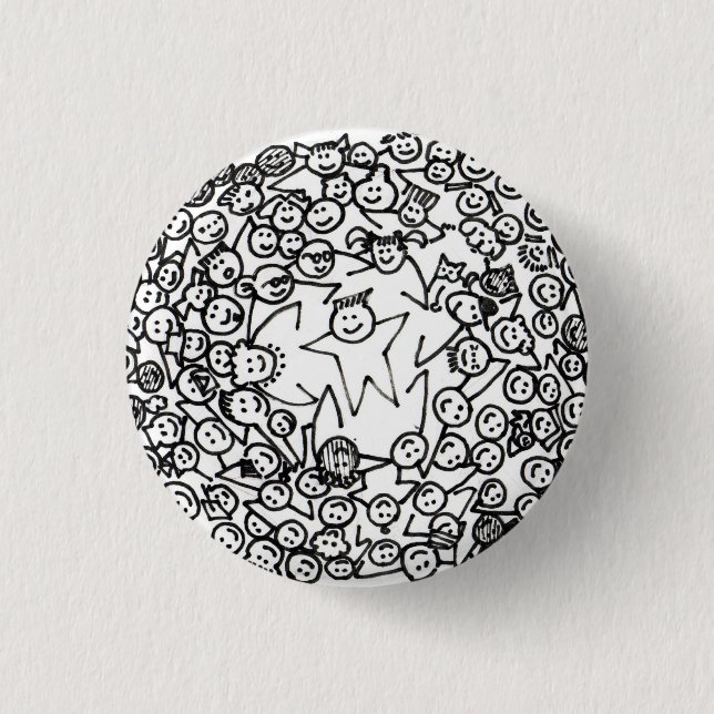 101 Friends Button (Front)