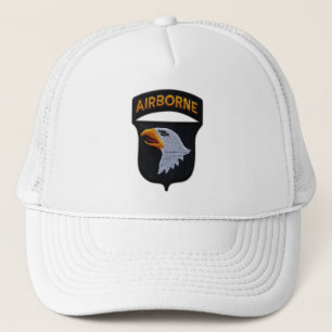 101st ABN Airborne Division Screaming Eagles Vets Trucker Hat