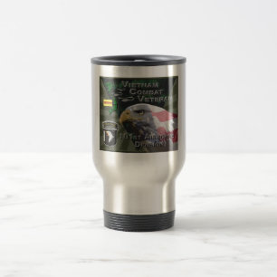 101st Airborne Div Vietnam Combat Veteran Travel Mug