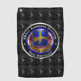 101st Airborne Division 2nd Brigade ‘STRIKE’ Golf Towel