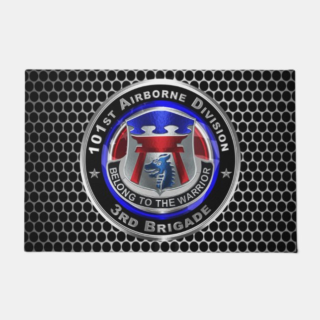 101st Airborne Division 3rd Brigade ‘RAKKASANS’ Doormat (Front)