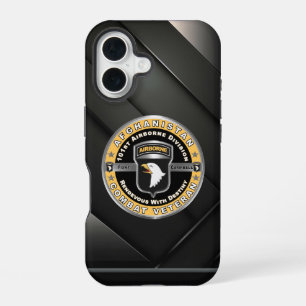 101st Airborne Division Afghanistan Veteran iPhone 16 Case