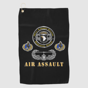 101st Airborne Division Air Assault Golf Towel