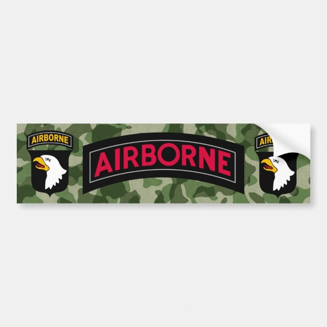 101st Airborne Division Bumper Sticker (Front)