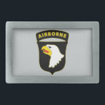 101st Airborne Division - Combat Service Belt Buckle<br><div class="desc">101st Airborne Division - Combat Service</div>