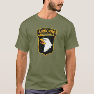 101st Airborne Division (Distressed) Patch T-Shirt