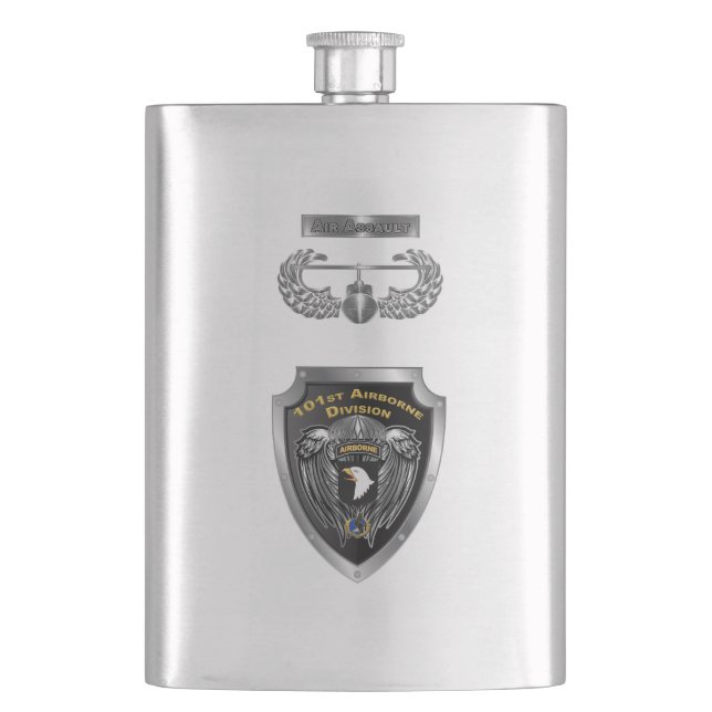 101st Airborne Division  Flask (Front)