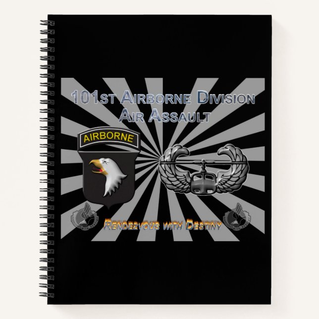 101st Airborne Division Gift  Notebook (Front)