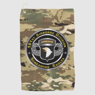 101st Airborne Division Golf Towel