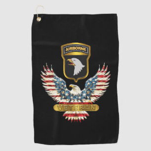 101st Airborne Division Golf Towel