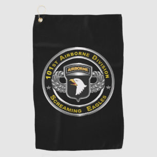 101st Airborne Division Golf Towel