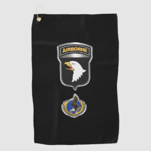101st Airborne Division  Golf Towel