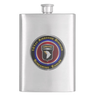 101st Airborne Division Hip Flask