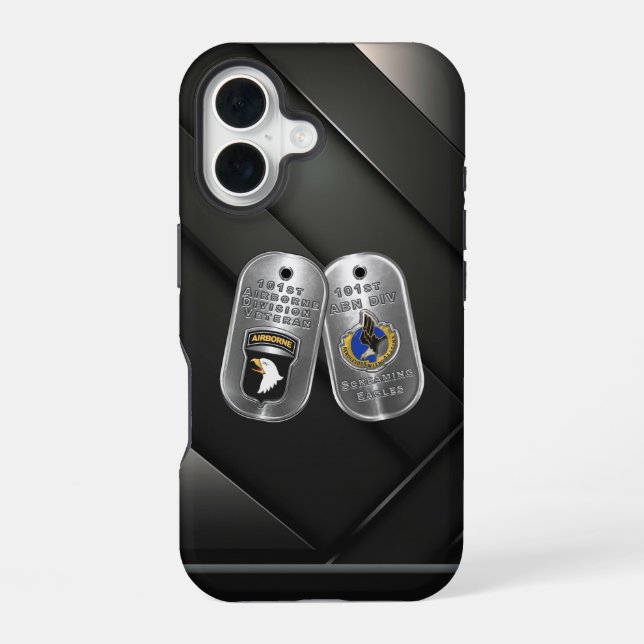101st Airborne Division  iPhone 16 Case (Back)