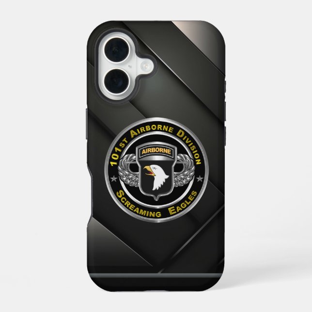 101st Airborne Division  iPhone 16 Case (Back)